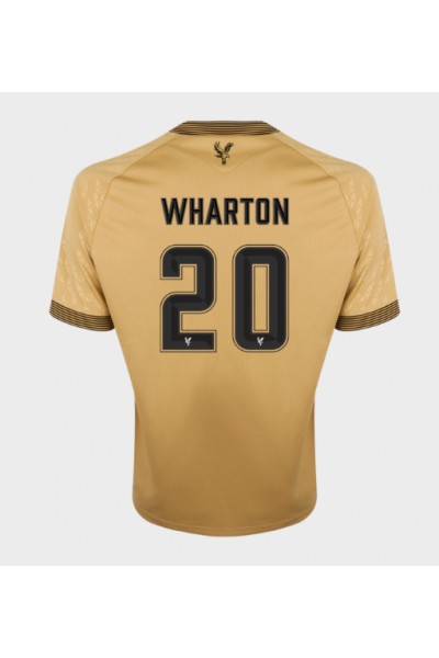 Crystal Palace Adam Wharton #20 Jalkapallovaatteet Vieraspaita 2025-26 Lyhythihainen Crystal Palace Adam Wharton #20 Jalkapallovaatteet Vieraspaita 2025-26 Lyhythihainen